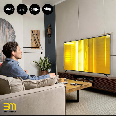83 Inch TV Screen Protector - 3mm Premium Acrylic - Scratch & Liquid Resistant - Fits All Flat Screens