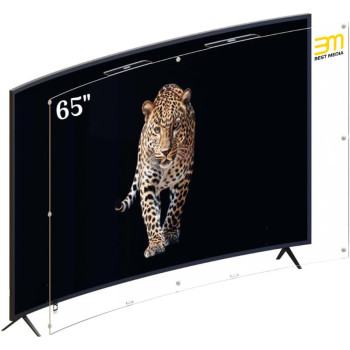 65 Inch Curved TV Screen Protector - 3mm Premium Acrylic - Scratch Resistant & Anti-Fingerprint - Premium Quality