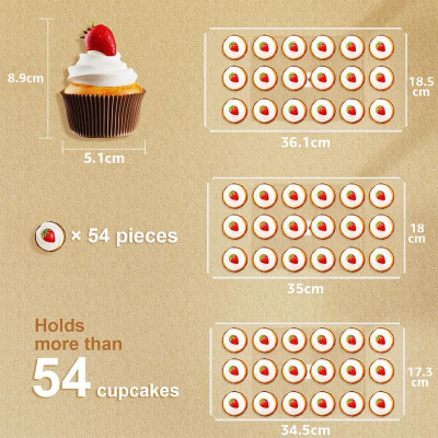 3 Tier Acrylic Serving Tray, Display Stand for Fruits Cupcakes, Catering and Buffet Table Presentations, Reusable Tiered Platters, Clear - Rectangle-Bottom Disconnect - 35L x 18W cm