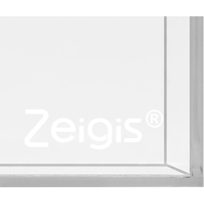 Acrylic Box with Lock, Donation, Promotion, Competition, Plexiglas, Lockable Case, 20 x 20 x 20 cm, Transparent