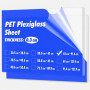 Clear PET Acrylic Sheet Set, Plastic Panels for Art Design, Craft Projects, Signs and Event Decoration Use, 2 Pack, 91.44 x 60.96 x 0.32 cm, 3 mm Thickness