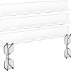 Wall Sunglass Organizer, Glasses Rack Display for Hanging Wall, Acrylic Multiple Eyeglasses Eyewear Organizer Wall 3 Pack, Clear