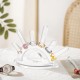 Ring Holder, Clear Acrylic 6 Rod Ring Display Stand and Necklace Bracelets Jewelry Organizer for Room decorations and Store event displays