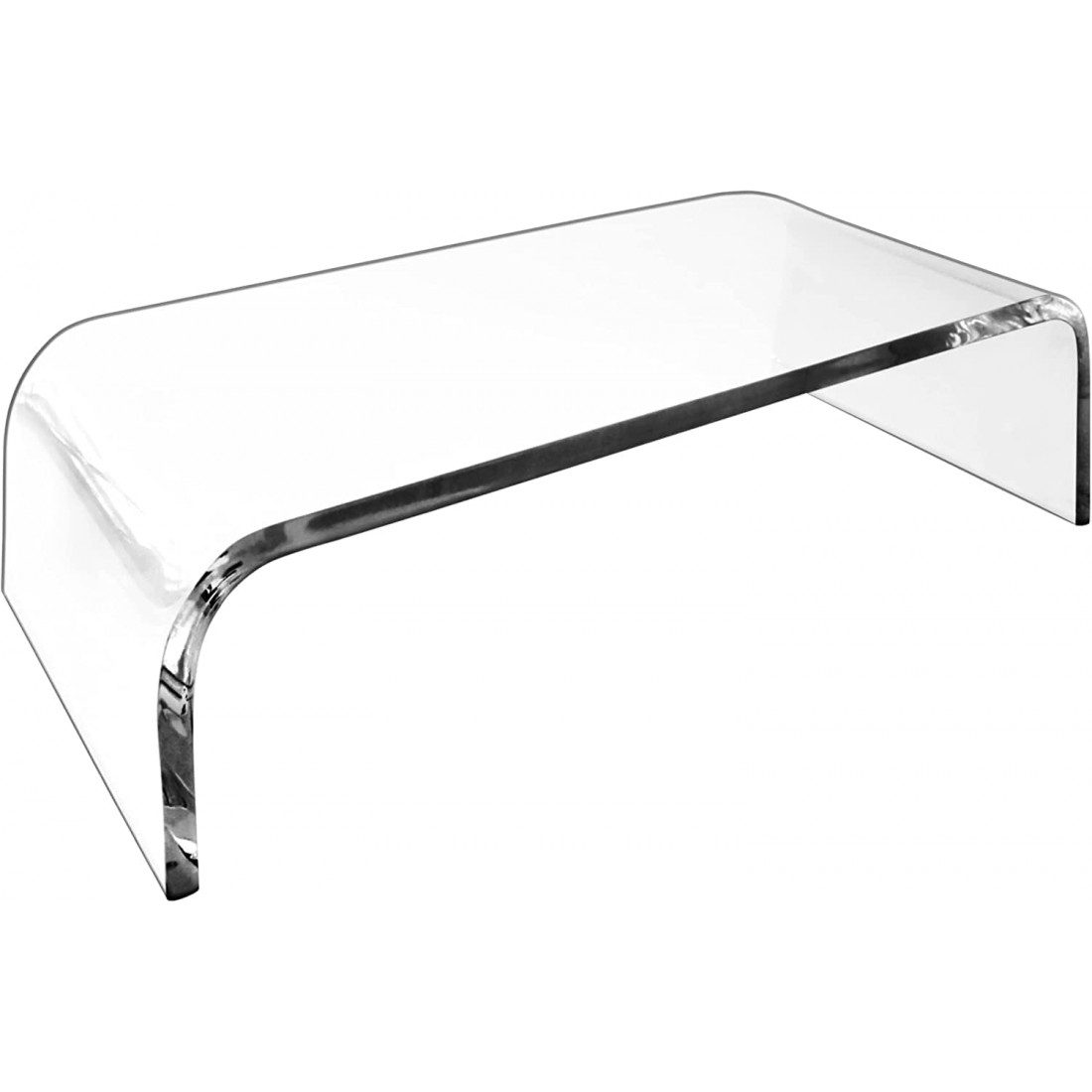 Clear Acrylic Monitor Stand 12mm thickness,(30x20x11 cm) Computer ...