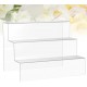 Clear Acrylic Riser Display Shelf 3-layer Countertop Cake Cupcakes Organizer Holder 30cm