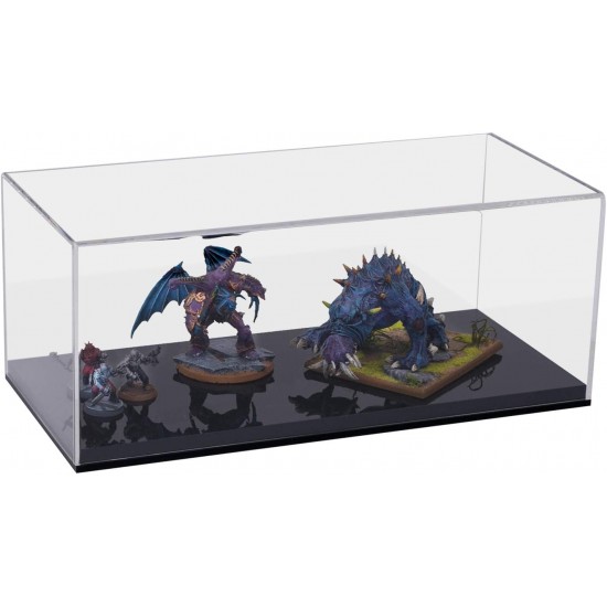 Clear Acrylic Display Case for Small Cars Model, Figures, Various Sizes (34x14x16cm)