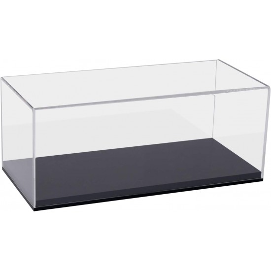 Clear Acrylic Display Case for Small Cars Model, Figures, Various Sizes (34x14x16cm)