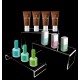 Clear Acrylic Candy and Cupcake Display Riser, suitable for Parties and Special Occasions (6 pieces)