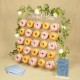 Acrylic Donut Wall Display Stand, Holds up to 50 Donuts for Party & Wedding