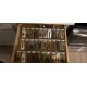 Clear Acrylic Spice Organizer for drawers and cabinets, (3Tier) (2 Pack)