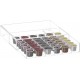 Clear Acrylic Coffee Pod Organizer with Drawer,   Coffee Capsule, Hold 36 Capacity.