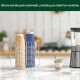 Disposable Coffee Cup Dispenser with Handles, Countertop or Wall Mount Hot/Cold Drink Cup and Lid Holder Organizer