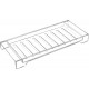 Clear Acrylic Bathroom Tray, Decor Bathroom Tray, Storage Organizer Countertop for Soap, Towel, Candle
