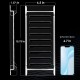 Clear Acrylic Bathroom Tray, Decor Bathroom Tray, Storage Organizer Countertop for Soap, Towel, Candle