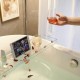 Clear Acrylic Bathtub Tray, Bath Trays Rack Tub Shelf, Luxury Bathroom Organizer Tablet Holder,