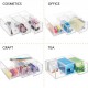 Acrylic Desk Organizer, Storage Station, Home Office(17.8x8.9x25.4cm), Vertically or Horizontally, (3 Drawers)(2 Pack)