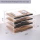 Clear Acrylic Desk Organizers and File Holder, Office Paper Organizer,  (4 Tier)