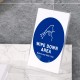 Clear Acrylic Sign Holder (10x15 cm), Slant Back, Desktop Flyer Holder Document Holder Paper Display Stand (6 Pack)